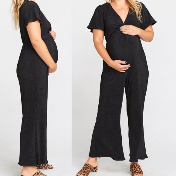 NWT Show Me Your Mumu Daniella Jumpsuit Black Size Small New With Tags Bohemian - Picture 4 of 15